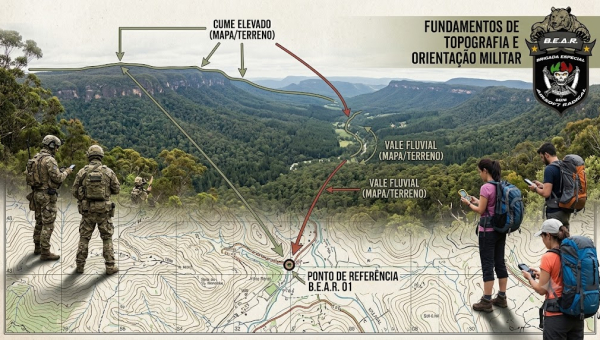 Quando a Eletrónica Morre: Novo Manual de Topografia e Orientação Militar do Clube BEAR