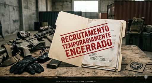 Recrutamento temporariamente encerrado