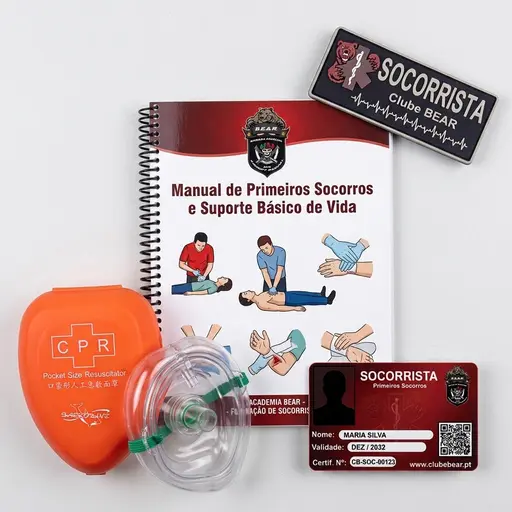 Kit de formando - Curso de primeiros socorros