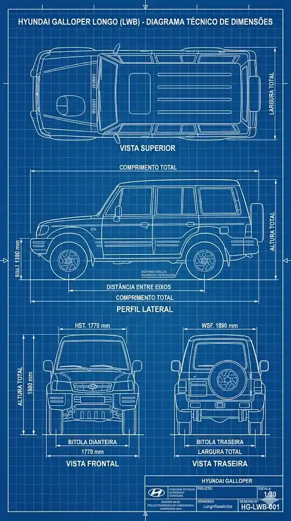 Hyundai Galloper Specifications