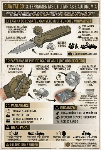 Sinalização e Localização (Para que as equipas de resgate te encontrem)