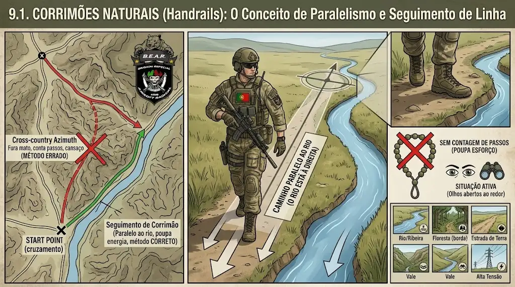 Corrimões Naturais (Handrails)