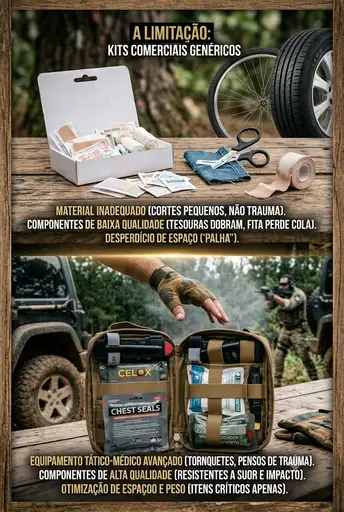 Como Construir uma Mala de Primeiros Socorros Outdoor