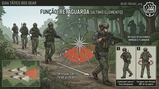 A Retaguarda (Último Elemento): A Retaguarda (Último Elemento):