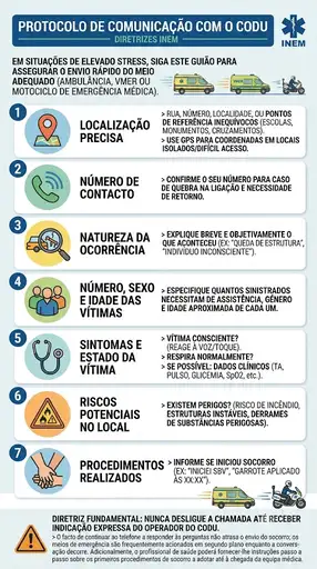 Comunicação com o 112