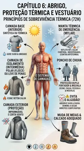 Abrigo, Proteção Térmica e Vestuário